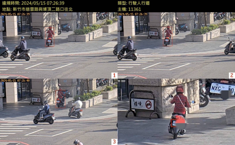 新竹市警局交通隊通告用路人   6/1起再增3處「科技執法」熱點