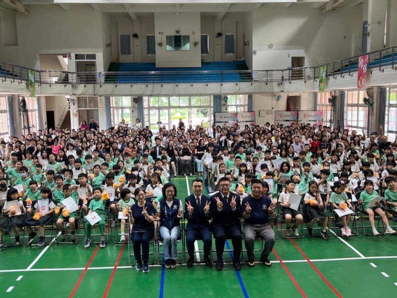 台中市品格教育協會與惠文國小聯手推動品德教育  市議員朱暖英：品德教育是學校教育的重要一環  更是家庭和社會共同的責任