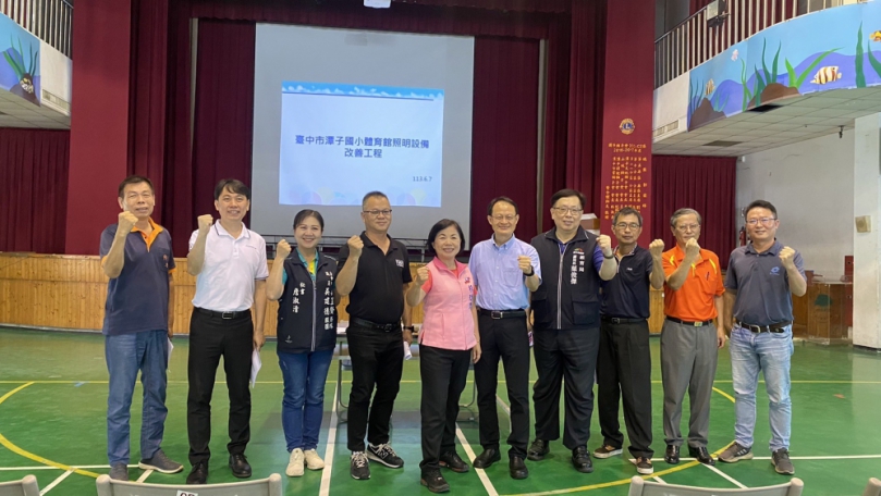 立委楊瓊瓔爭取2000萬經費  翻新潭雅神4校運動場域