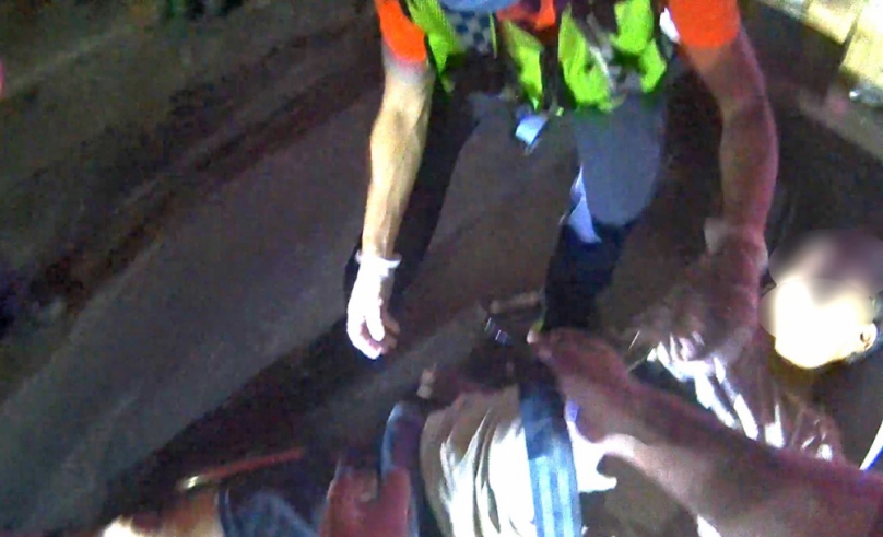 虎尾警熱心救援中風男子　成功挽回一命