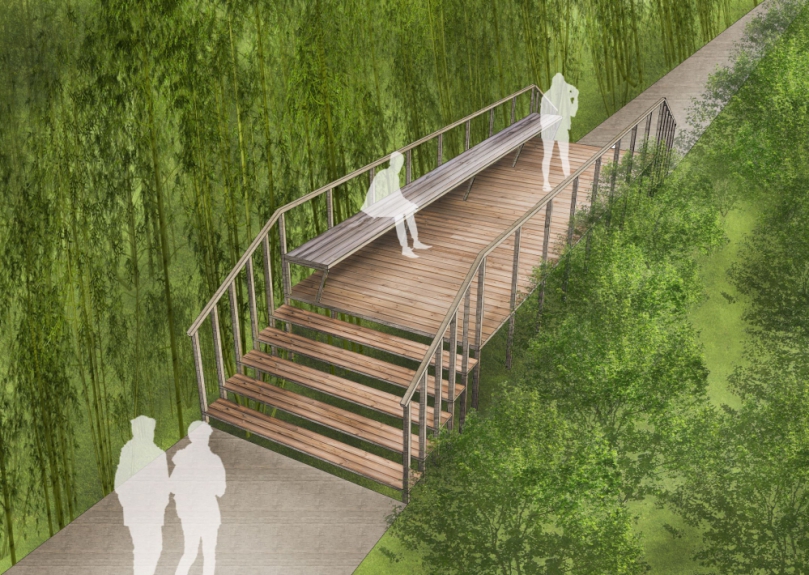 帶動客庄觀光發展   竹市客家文化行旅茄苳景觀步道工程開工