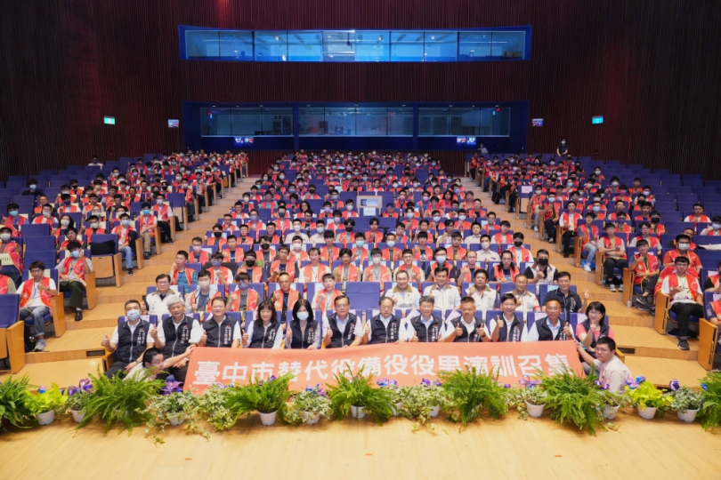 強化救護備援能量！中市府召訓308名備役替代役  民政局長吳世瑋：有備無患保護家園