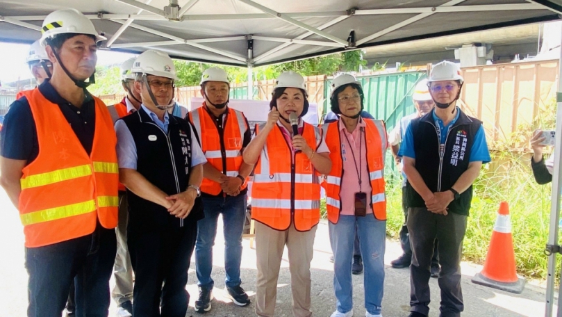 后豐大橋銜接堤南路工程  進度穩定超前拚年底前完工