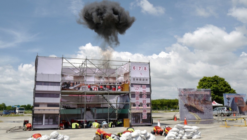 雲林全民防衛動員暨災害防救演習　強化應變能力與國防意識