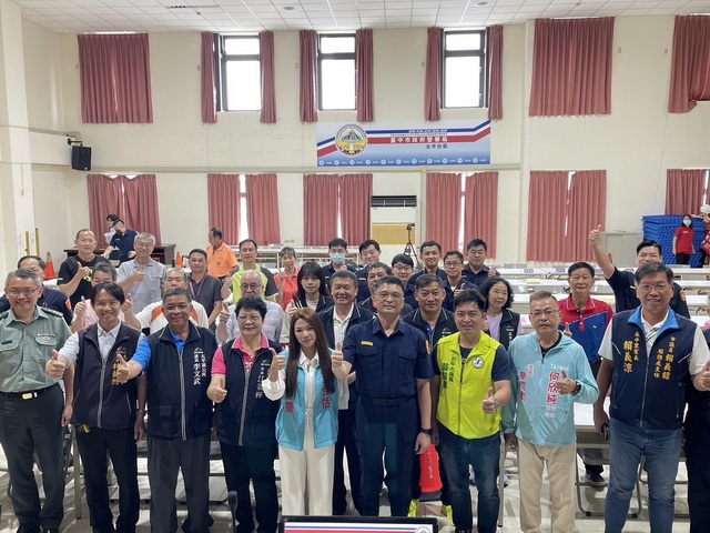 治安、交通齊重要   太平警辦理治安座談會傾聽民意護家園