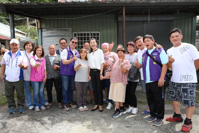 許縣長仁愛鄉會勘 簽核1,800多萬元地方陳情改善工程