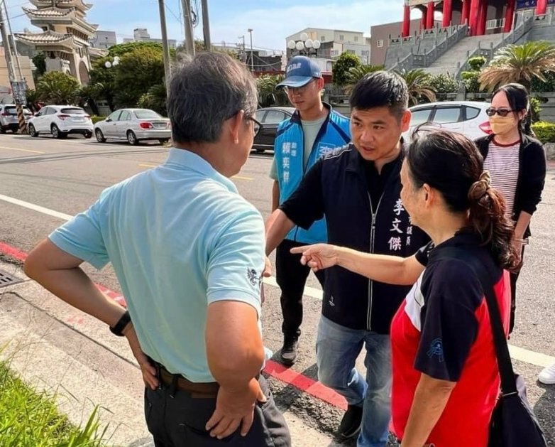 改善台中市大甲區和平路交通  國民黨台中市議員李文傑爭取大甲國中地下停車場  市府允諾編列二億六千八百萬元經費開闢