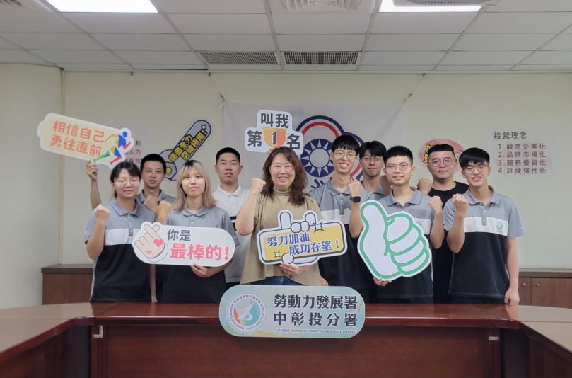 中彰投分署15位國手全力拚博技職奧運  要讓世界看見台灣技職實力