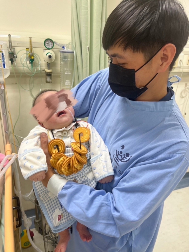 豐原醫院「做四月日」收涎   為病嬰祈福平安成長