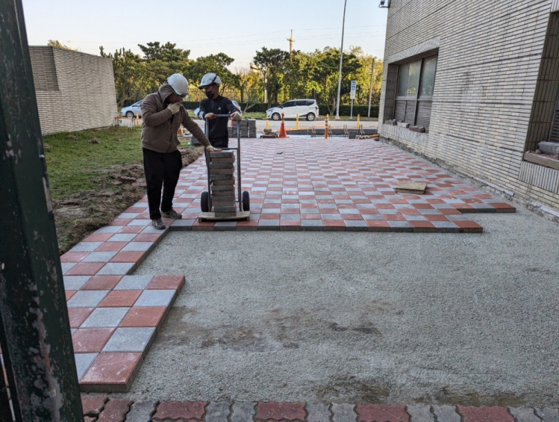 新竹市走出焚化再生粒料循環之路   化身亮眼地磚