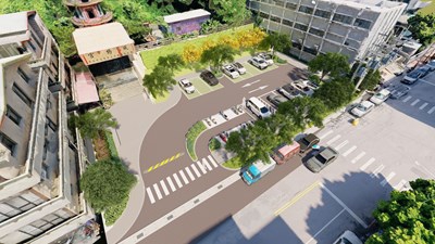 中市清水鰲峰活動中心耐震不足將拆除改闢停車場估8月完工