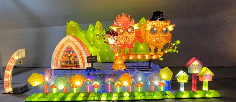 2025中臺灣元宵燈會民政局燈區即將票選  請支持12號霧峰區公所