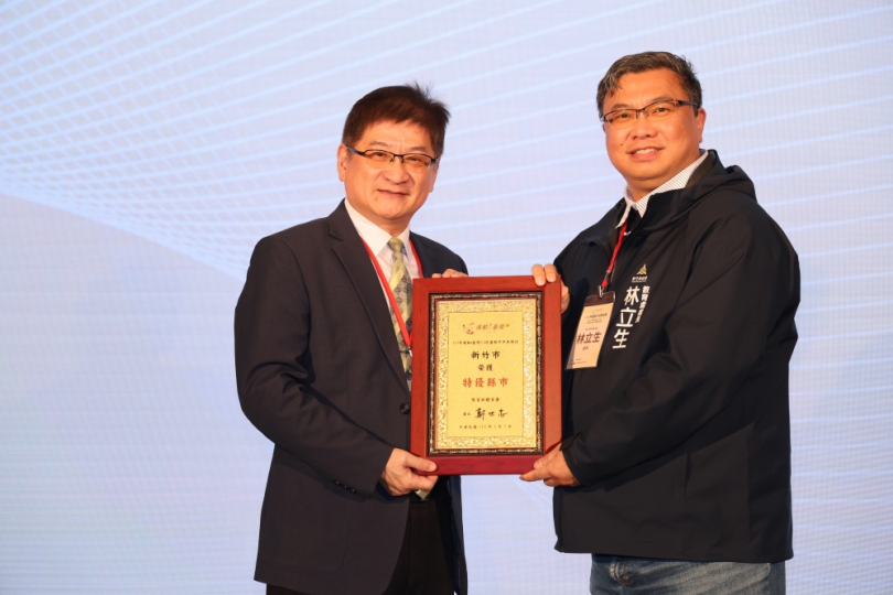 新竹市太狂了！「運動i臺灣2.0計畫」特優三連霸   邱臣遠期勉再接再厲