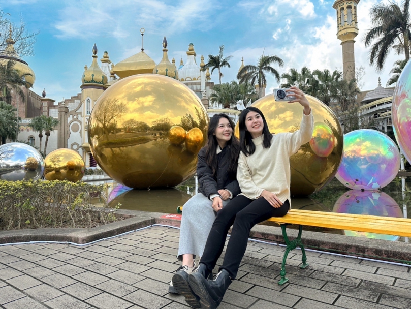 西洋情人節   來六福村親吻3秒   換得1314甜蜜