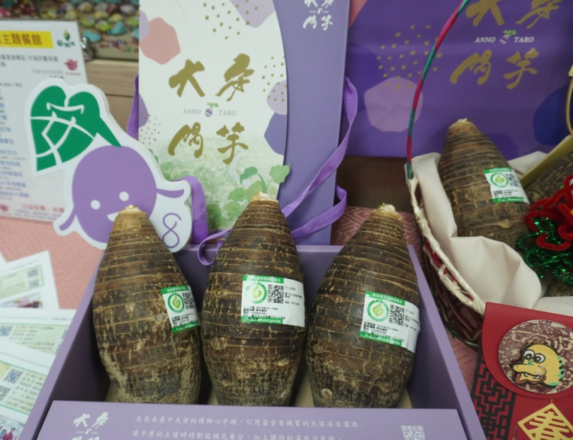 大安芋頭鬆香綿  產銷履歷掛保證　農會與芋農攜手打造「大安芋」
