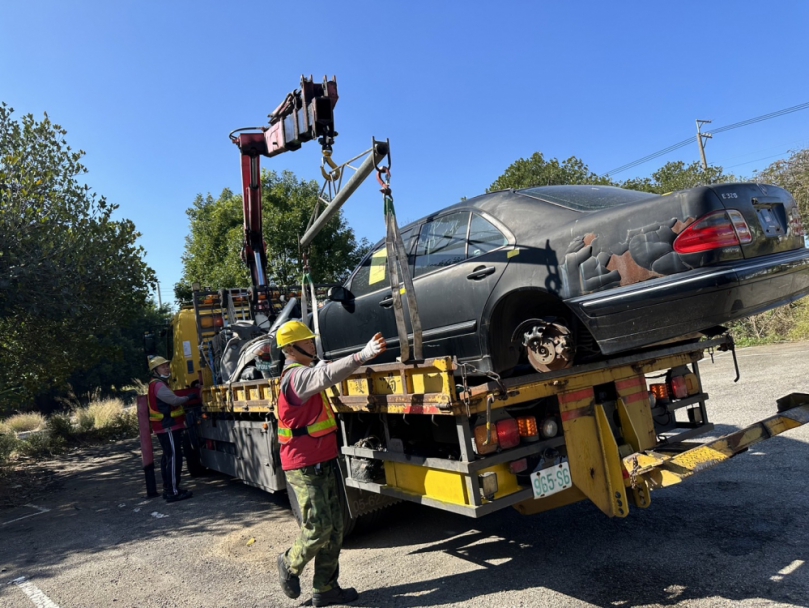 維護市容  中市環保局籲車主辦理廢車體回收、領獎勵金