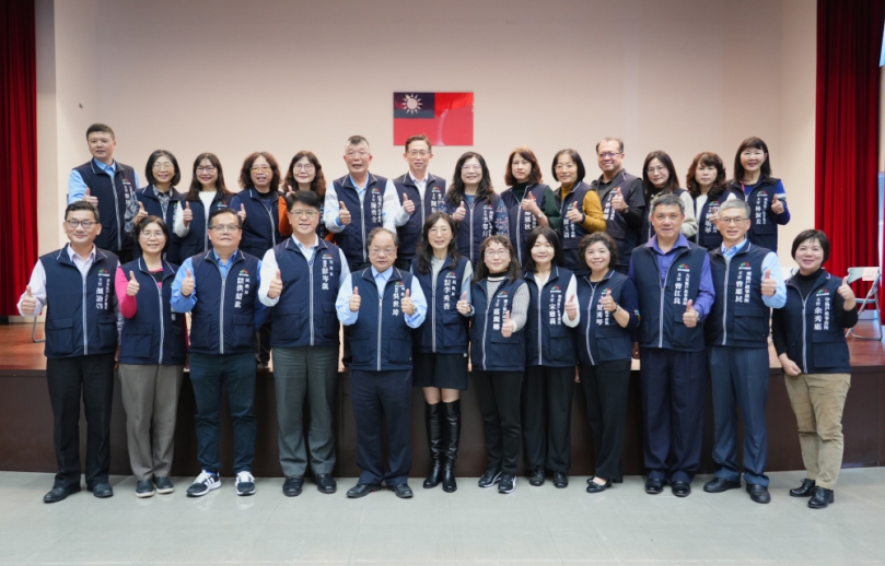 中市七區新任戶所主任布達   台中市政府民政局長吳世瑋勉再創新氣象