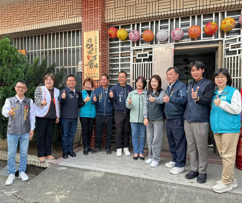 運用中央廚房方式供餐 新港鄉月眉社區克服空間 老人食堂揭牌啟用