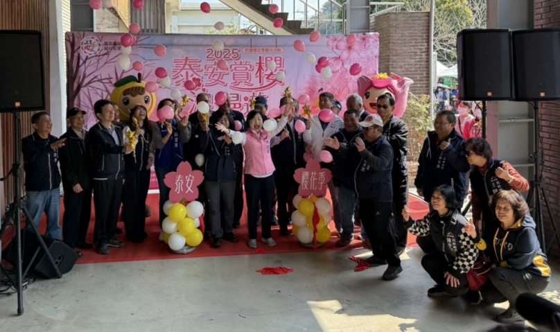 眾所期待后里泰安櫻花季   22日閃亮登場