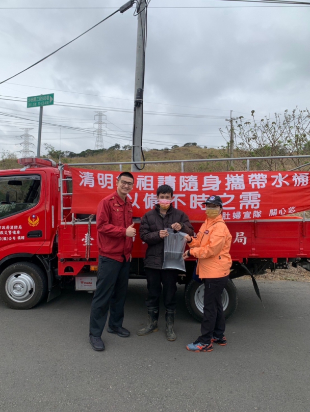 掃墓祭袓不燒墓   中市消防局啟動清明專案防範火災