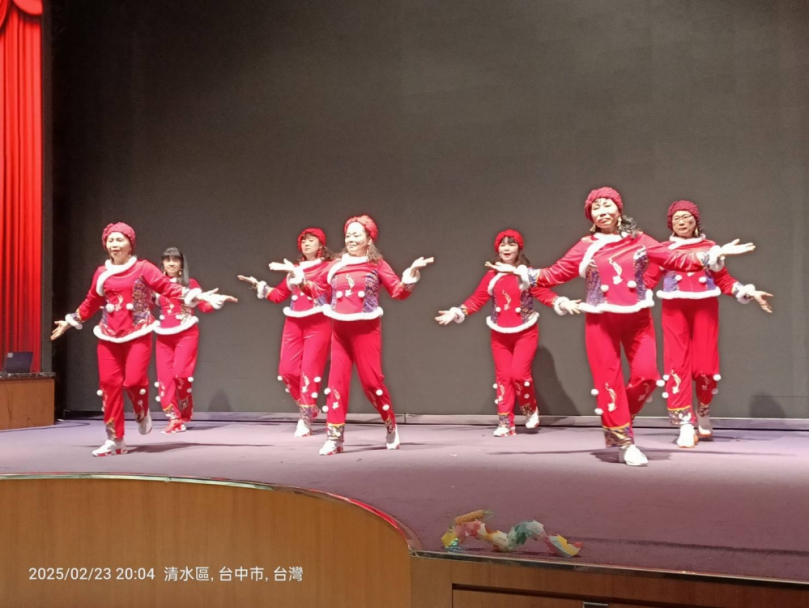 台中市晨光藝文交流協會熱鬧舉辦新春團拜活動