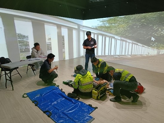 自製教具高把關！中市消防局偕醫師組成高級救命術認證小組