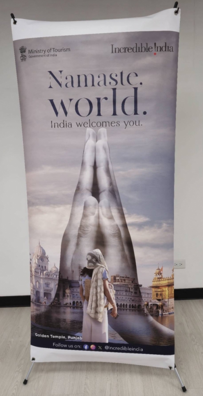 大印度觀光文化推廣處在台中舉辦了一場印度旅遊介紹說明會、吸引了眾多對印度文化與旅遊感興趣的民眾參加、此次活動旨在深入介紹印度的多元文化、豐富歷史及各具特色的旅遊景點、並促進台灣與印度之間的旅遊交流。