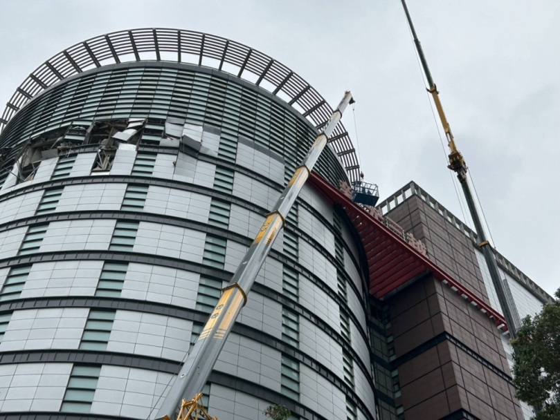 確保市民安全！中市府都發局：同意展延至3月31日、要求新光三越儘速改善以維公安