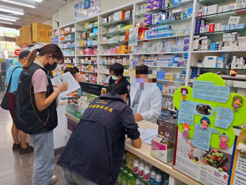 保障民眾用藥安全！中市食安處強化查核含(假)麻黃素藥品流向