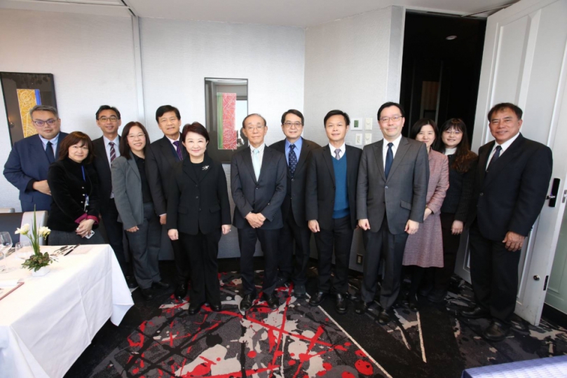 盧市長拜訪三井、日台交流協會、SANAA建築事務所汲取城市經營策略