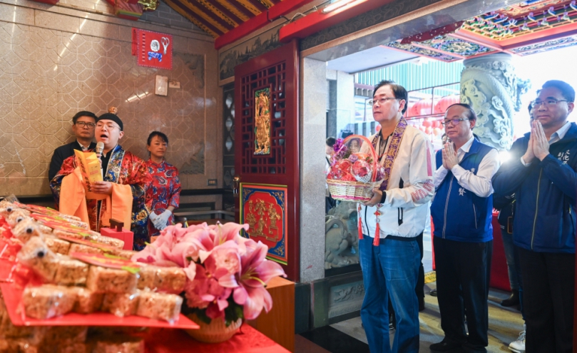 桃園市土地公文化館8周年慶典　張善政市長誠心參拜