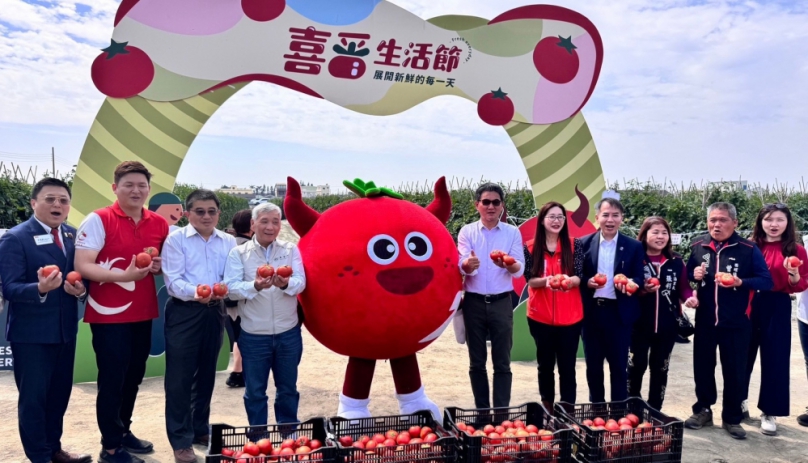 展鮮番茄揚名國際　劉建國稱讚是雲林之光