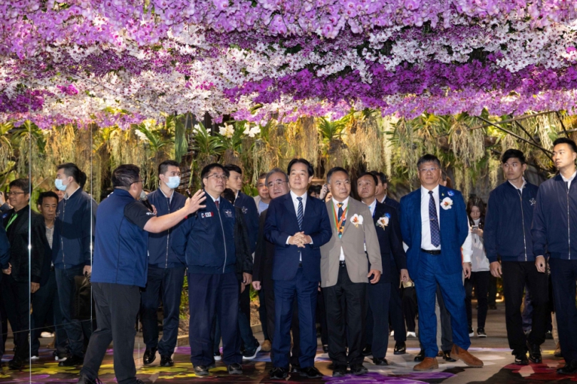 2025亞太蘭花會議暨臺灣國際蘭展盛大開幕 國內外嘉賓雲集