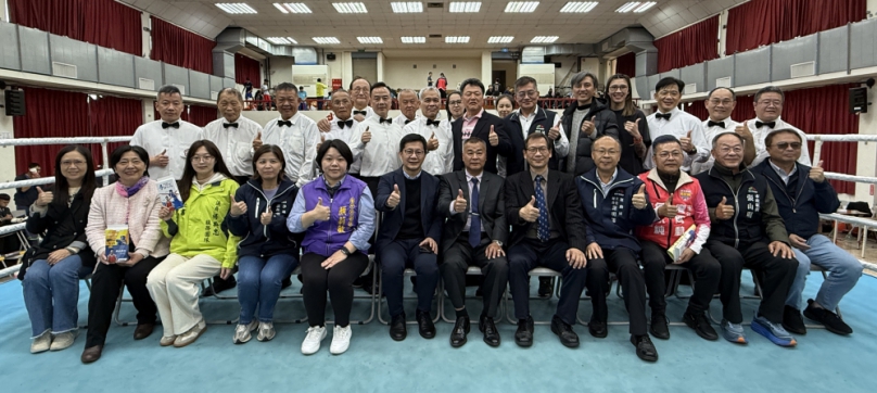 中市市長盃全國拳擊錦標賽熱血開打！奧運國手黃筱雯出席力挺  勉勵選手再創高峰