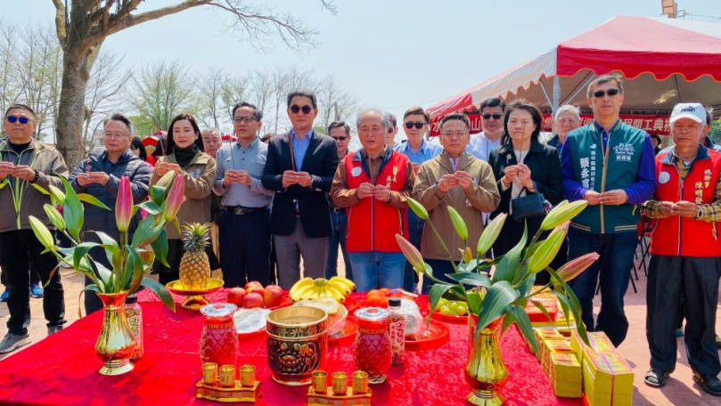 水林鄉尖山腳溝皂湖綠美化工程啟動　近5千萬打造生態友善環境提升生活品質