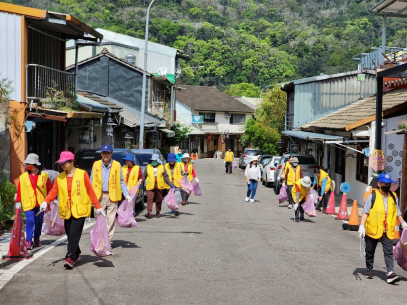 參山處種植3000苗木   南庄大陣仗淨山   三地同步推低碳旅遊環境