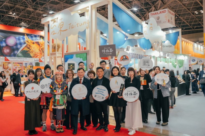 臺東縣府率業者進軍東京食品展 搶跨國商機