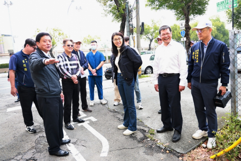 許縣長會勘草屯7處農水路 核定逾千萬元經費改善