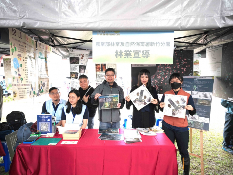 送出2000株原生苗木   新竹林業分署攜手苗栗縣政府「織一片生態綠網」