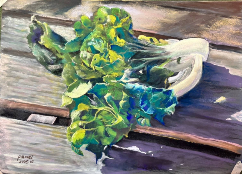 「藝起走走-魯雅琴粉彩師生聯展」 即起至4月2日A8藝文中心展出