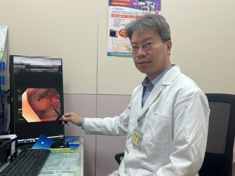 從未做過篩檢！40多歲男腹痛就醫  檢查罹大腸癌末期