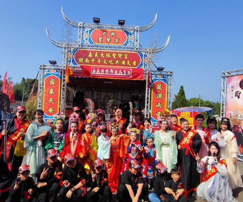 大林聖賢宮年度慶典天香夜巡起駕 發揚關聖帝君忠義精神 祭禮隆重規模逐年增大