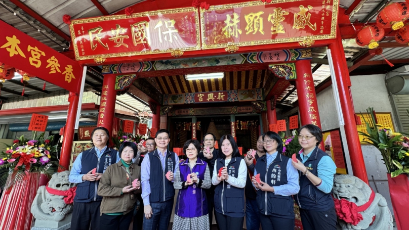 三山國王大王爺壽誕   中市府客委會與眾宮廟同慶