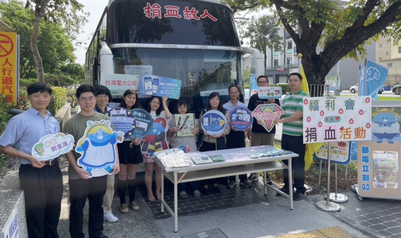 雲林台電清明前捐血傳愛　企業員工與民眾熱血相挺