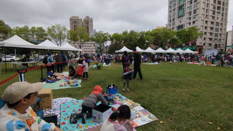 青年是環保骨幹   新竹市「免廢市集」北大公園活力登場！