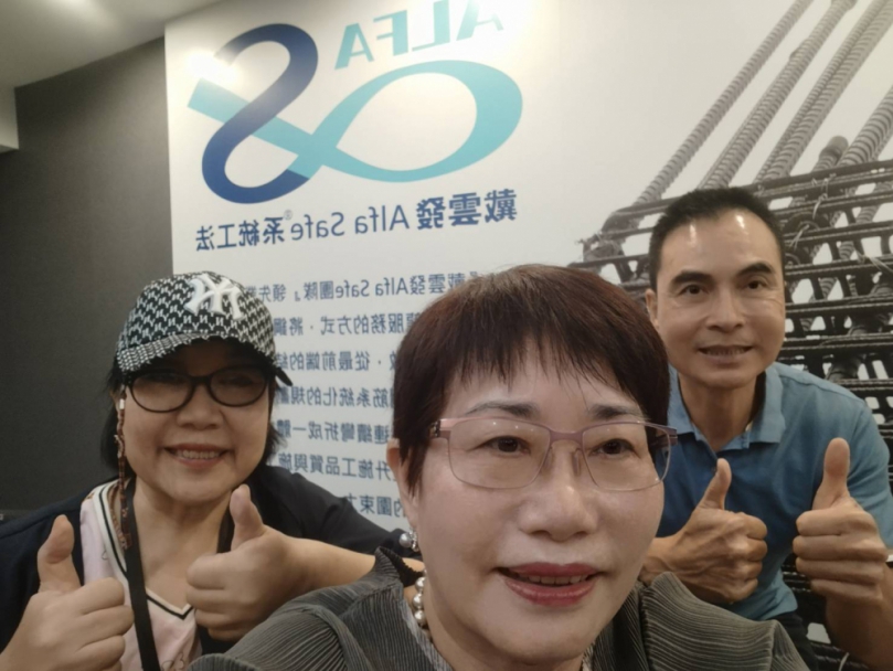 戴雲發理事長表示地震房屋建造