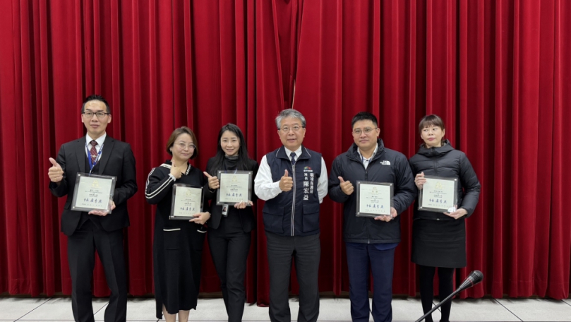 中市資源回收讚！環保局長陳宏益頒獎表揚29處回收讚A+級認證示範社區