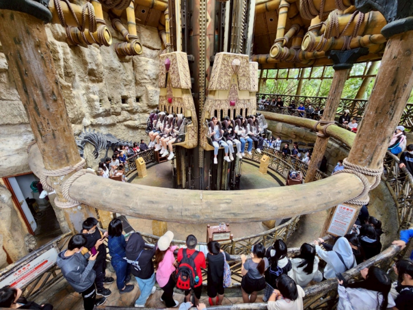 未滿18歲免錢   六福村兒童連假首日湧入上萬人