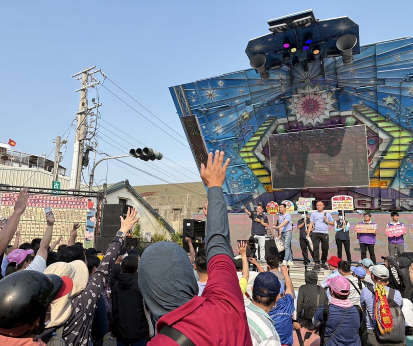 嘉義縣警察局落實「百斬計畫獎五萬」 結合媽祖遶境提升防詐意識