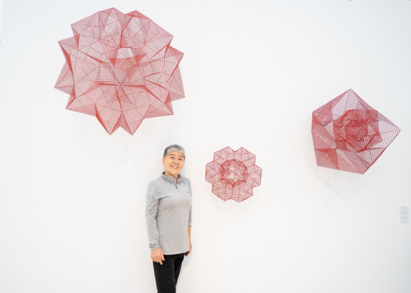 女性鋼鐵藝術家曲德華   突破雕塑界限令人驚豔